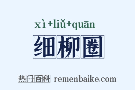 细柳圈是什么意思的图片